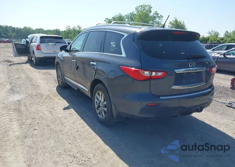 2014 Infiniti Qx60 from USA, damaged, VIN 5N1AL0MM6EC506295